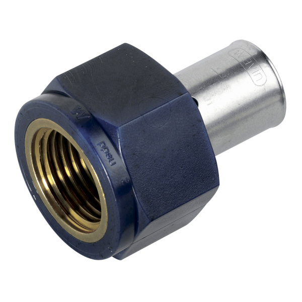 Пресс муфта 20 х 2.25 х 1/2" внутреняя резьба Wavin Пресс муфта 20 х 2.25 х 1/2" внутреняя резьба Wavin