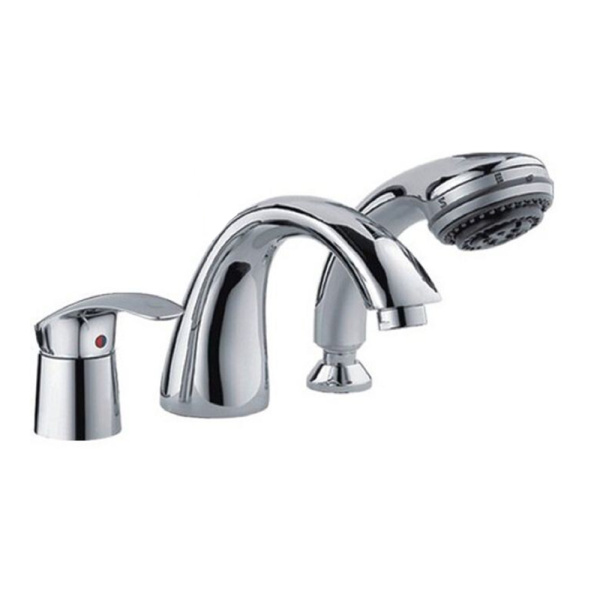 Смеситель на край ванны Frap F1121 хром