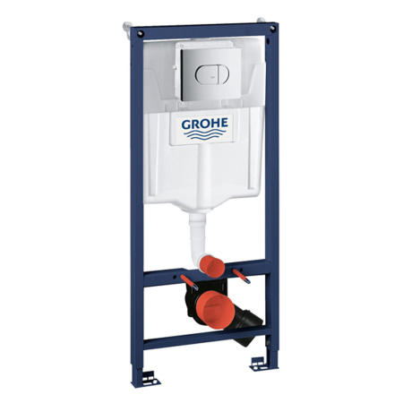 Инсталляция для подвесного унитаза с кнопкой GROHE
