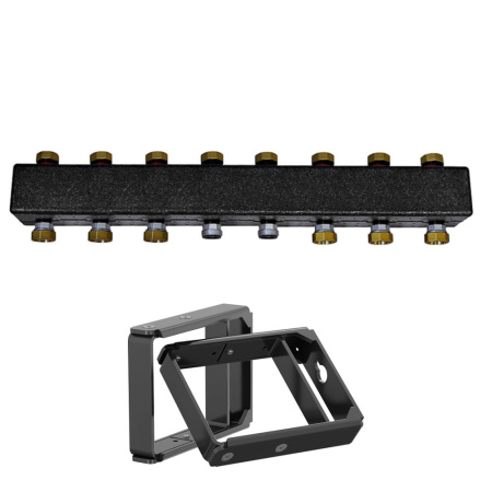 Распределительный коллектор до 7 насосных групп Meibes M66301.941RU с комплектом кронштейнов