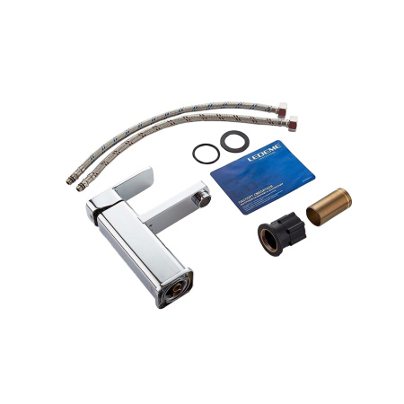 Смеситель для умывальника Ledeme L1033