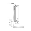 Радиатор стальной панельный RN Steel COMPACT 300 х 1200 тип 22