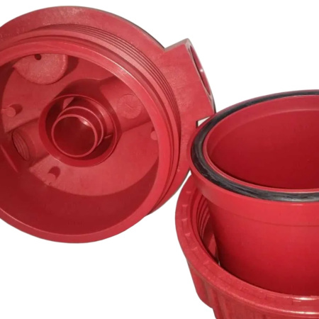 Магистральный фильтр для очистки горячей воды Atlas Filtri SENIOR PLUS HOT 3P SX AB 1" 10SL без картриджа