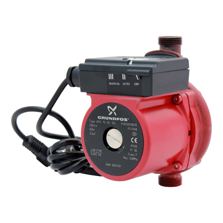 Насос циркуляционный повышающий давление Grundfos UPА 15-90, 160 мм