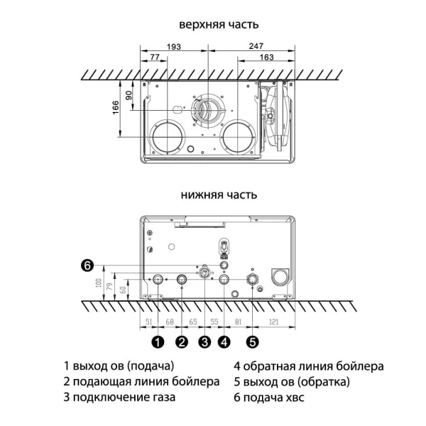 Котел газовый Thermex Blaze FH24 ТУРБО (одноконтурный)