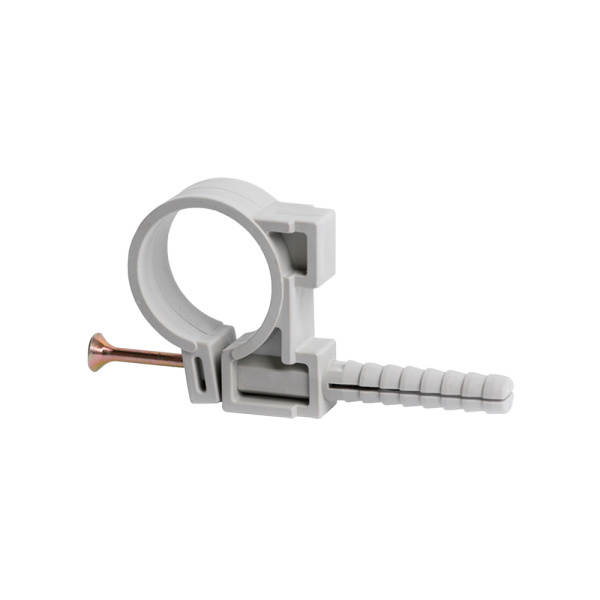 Крепление пластиковое БОБР для труб 20 мм Good work Крепление пластиковое БОБР для труб 20 мм Good work