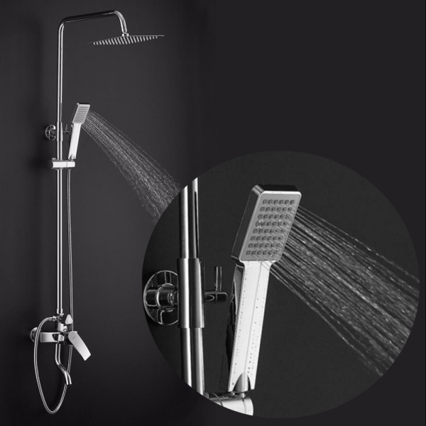 Душевая система Ledeme L2443 со смесителем и тропическим душем