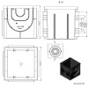Корпус дождеприемника PolyMax 400 х 400 мм пластик Standartpark Корпус дождеприемника PolyMax 400 х 400 мм пластик Standartpark
