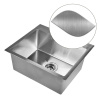 Мойка кухонная WISENT WS-35044 Сатин (500 х 440 х 220 мм)
