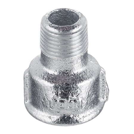 Муфта переходная оцинкованная чугунная 2" х 1 1/4" ВН-НР Platinum Gebo