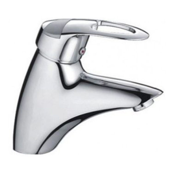 Смеситель для умывальника Frap F1005 высокий хром