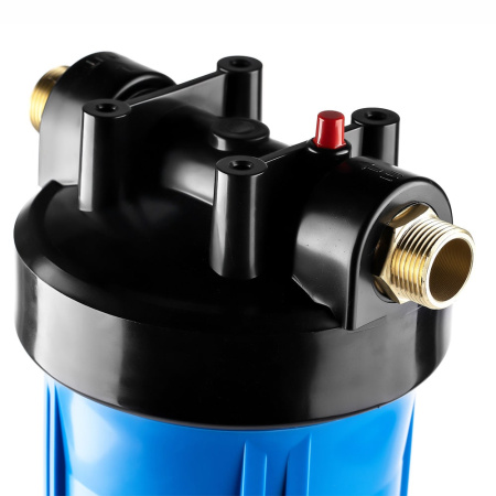 Магистральный фильтр для очистки воды 1" BB10 Гейзер Джамбо 10ВВ Магистральный фильтр для очистки воды 1" BB10 Гейзер Джамбо 10ВВ