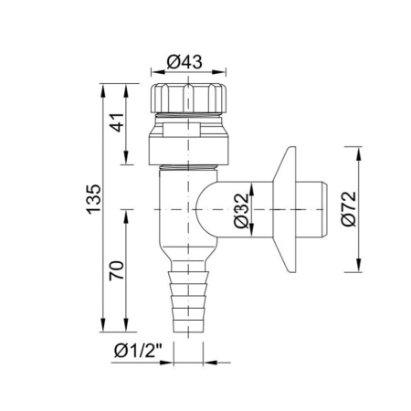 Сифон для стиральной машины с обратным клапаном STYRON арт. STY-529-L белый Сифон для стиральной машины с обратным клапаном STYRON арт. STY-529-L белый