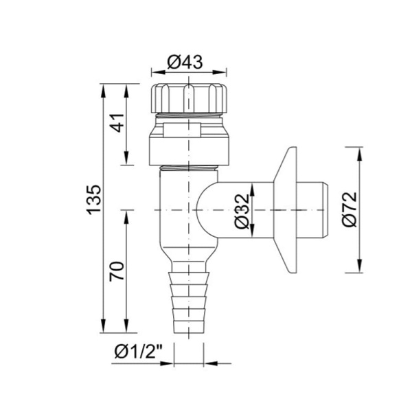 Сифон для стиральной машины с обратным клапаном STYRON арт. STY-529-L белый Сифон для стиральной машины с обратным клапаном STYRON арт. STY-529-L белый