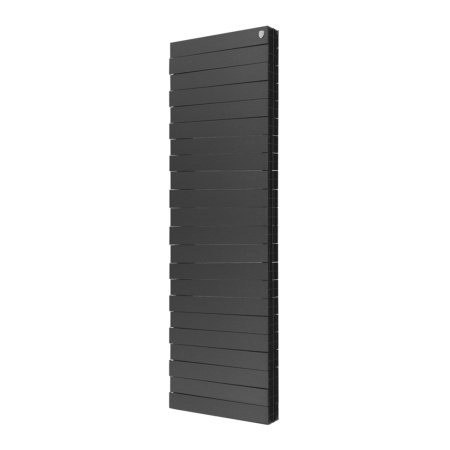 Биметаллический радиатор PianoForte Tower 500 Noir Sable 22 секций Royal Thermo