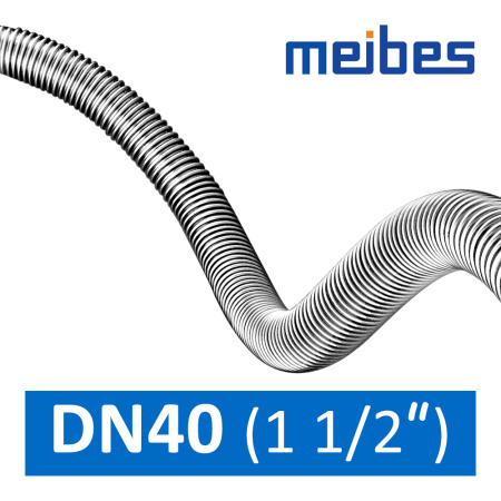 Труба из нержавеющей стали гофрированная DN40 INOFLEX Meibes