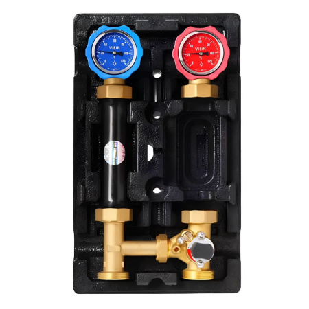 Универсальная насосная группа с трехходовым смесительным клапаном (без насоса) VIEIR