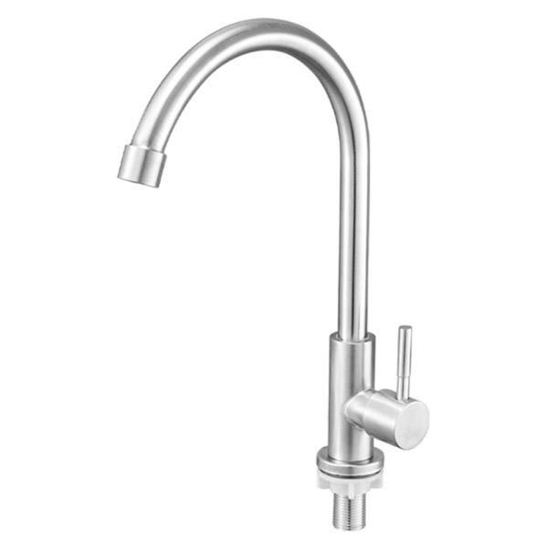 Кран для кухонной мойки Ledeme L74195 высокий (моно) Кран для кухонной мойки Ledeme L74195 высокий (моно)