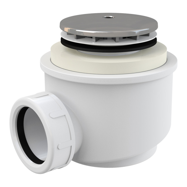 Сифон для душевого поддона DN50 Alcaplast A47CR-50, хром Сифон для душевого поддона DN50 Alcaplast A47CR-50, хром