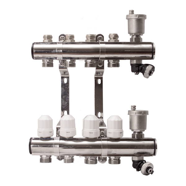 Гребенка для радиаторного отопления APE на 4 выхода