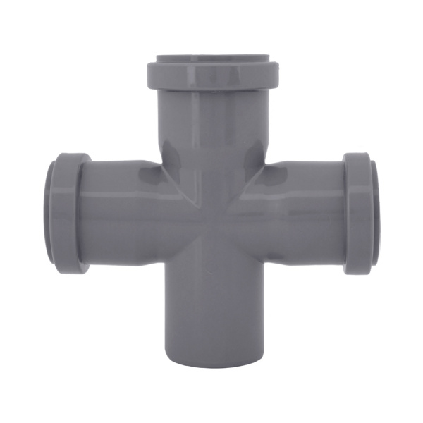 Крестовина канализационная 50 мм 87° Ostendorf