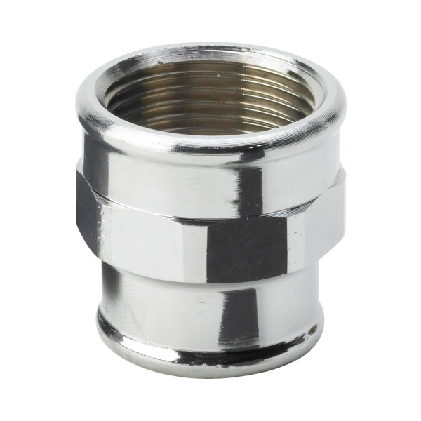 Муфта переходная хромированная бронза ВР 1" х 3/4" Viega