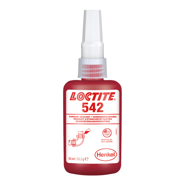Loctite 542, 50 мл. Резьбовой герметик фиксатор средней прочности