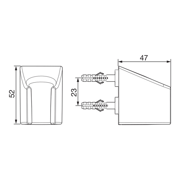 Держатель ручного душа Oras 251050