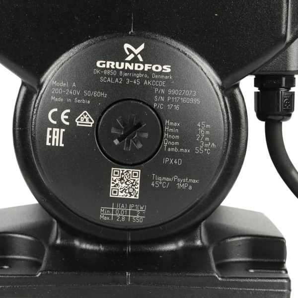 Насосная станция Grundfos SCALA2 3-45 Насосная станция Grundfos SCALA2 3-45