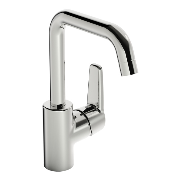 Смеситель для умывальника Oras Saga 3907F высокий