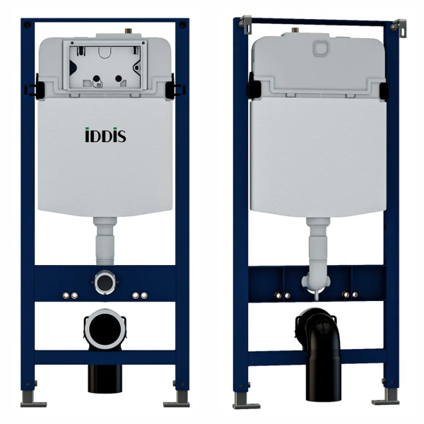 Инсталляция IDDIS Profix комплект с подвесным унитазом Bild и кнопкой Unifix Инсталляция IDDIS Profix комплект с подвесным унитазом Bild и кнопкой Unifix
