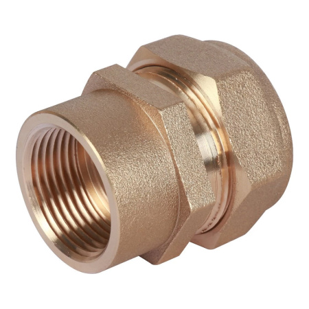 Муфта латунная Neptun IWS (F) 20 х 3/4" EF внутренняя резьба