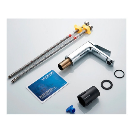 Смеситель для умывальника Ledeme L1075 хром