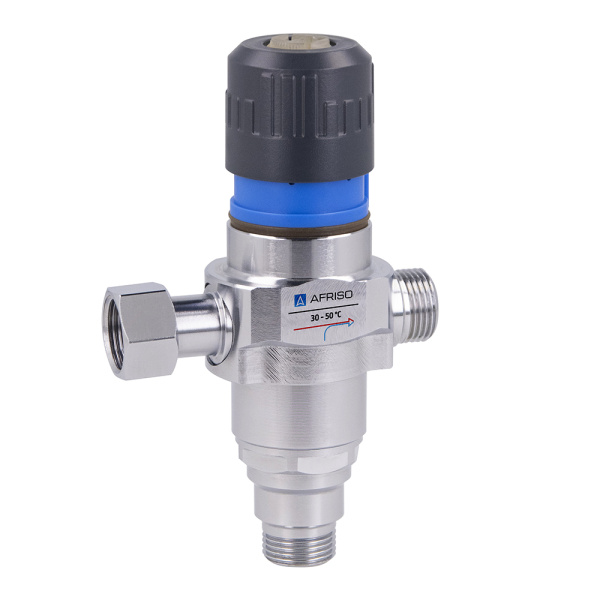 Термостатический клапан для умывальника 3/8"НР ATM 112 Afriso Термостатический клапан для умывальника 3/8"НР ATM 112 Afriso