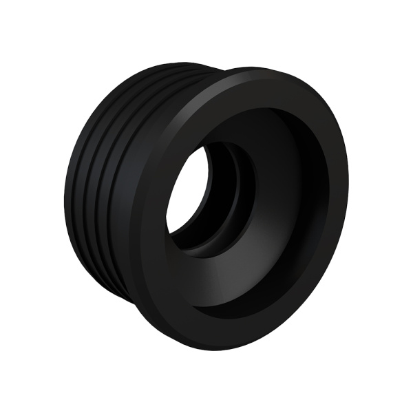 Манжета переходная резиновая 40 х 25 мм черная Симтек