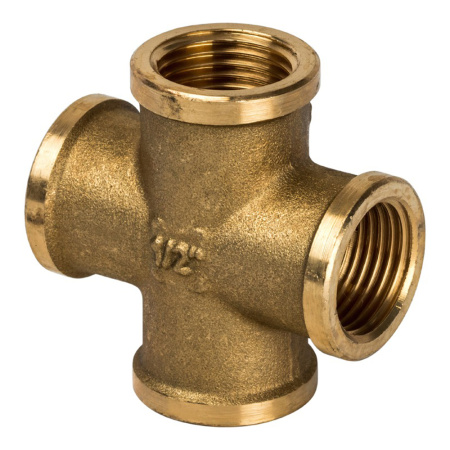 Крестовина латунная ВР 1/2" General Fittings