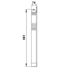 Насос скважинный Grundfos SQ 3-80