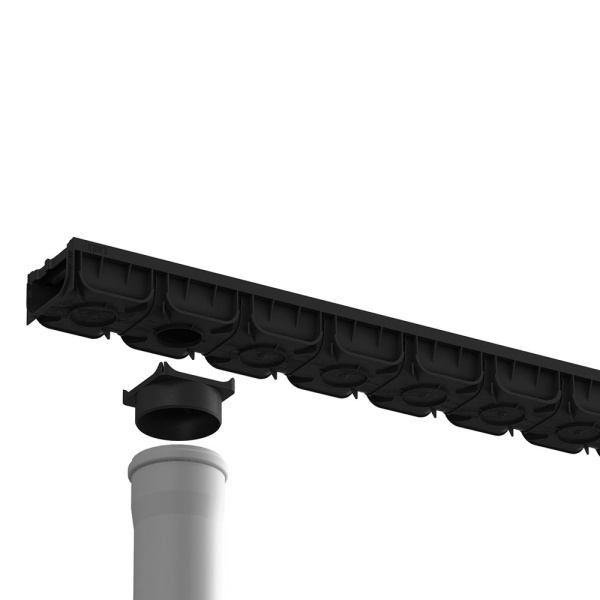 Адаптер подключения трубы 110 мм к лотку S'park2 DN100 Standartpark