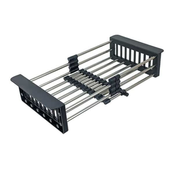 Мойка кухонная WISENT WS-35044BD Графит-декор (500 х 440 х 220 мм)