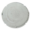 Люк садовый канализационный 1.5 т, h60/25, Plastkraft (Сандкор) серый