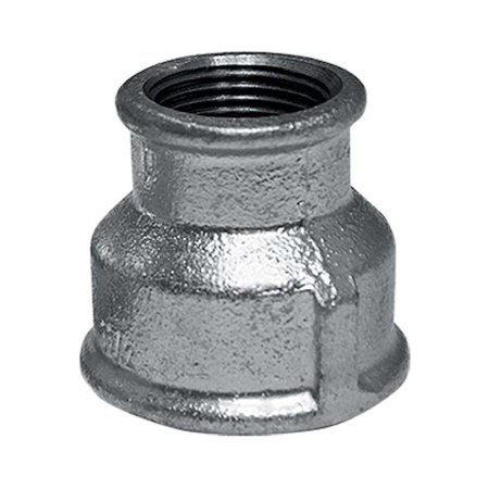 Муфта оцинкованная чугунная 1 1/2" х 1/2" ВР Trakya Dokum