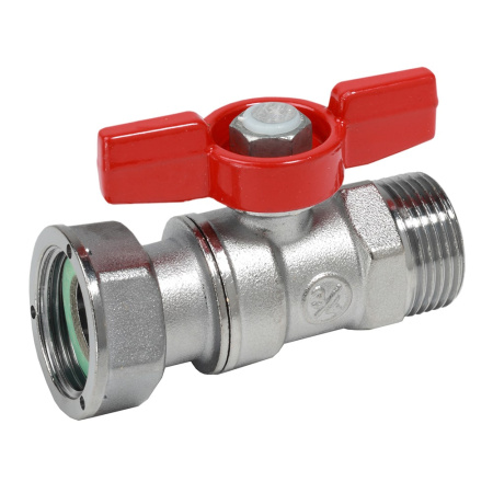 Кран шаровой 3/4 НP/ВP с накидной гайкой для счетчиков Giacomini R254P