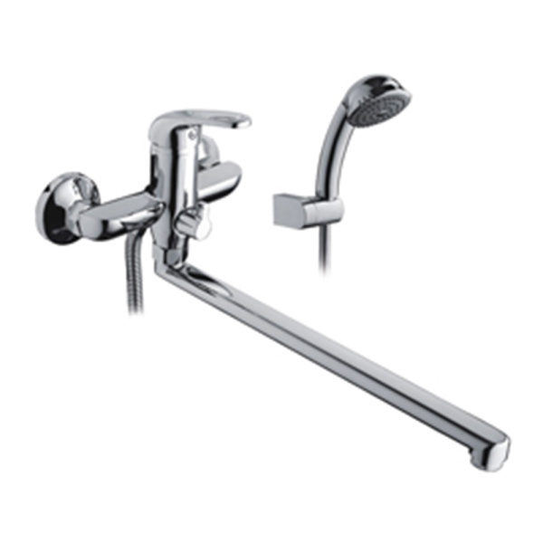 Смеситель для ванны Gerhans K13111 с длинным изливом