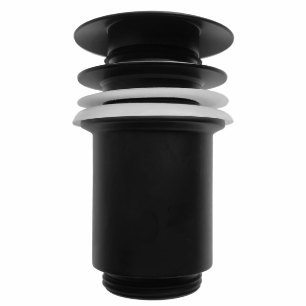 Донный клапан чёрный Kaiser автомат (CLICK-CLAK)