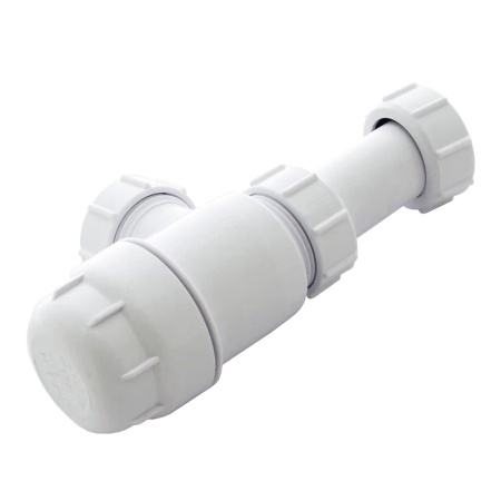 Полусифон для умывальника McALPINE 1 1/4" х 32 мм без выпуска