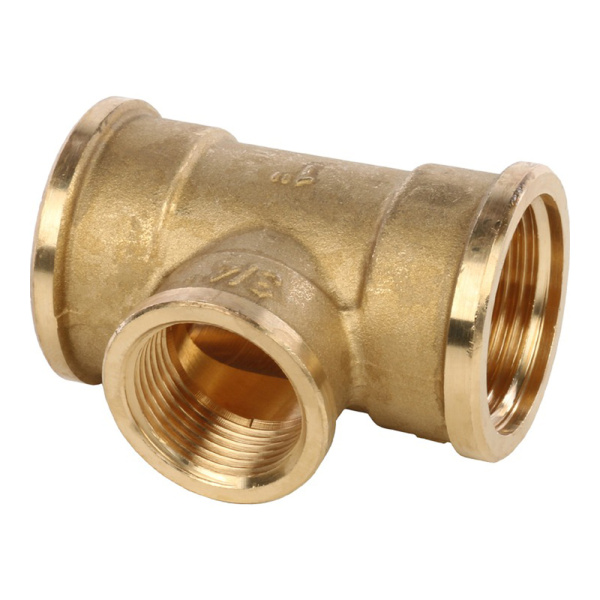 Тройник переходной латунный ВР 1" x 3/4" x 1" General Fittings