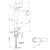Смеситель для раковины Ideal Standard CeraLife O (h240) BE012AA, хром