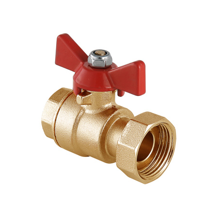 Кран шаровой с накидной гайкой 1/2" х 1/2" ВР Tiemme