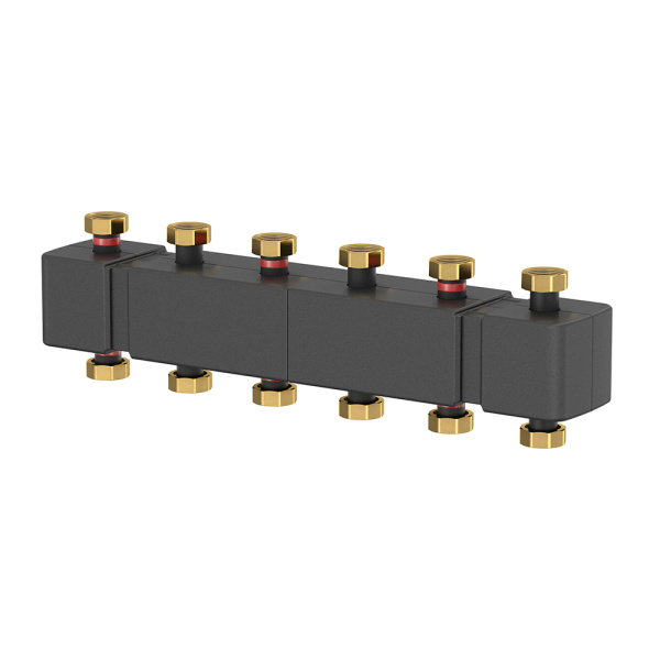 Коллектор распределительный Meibes MeiFlow Top S MF 5 HC HYDR до 5 отопительных контуров