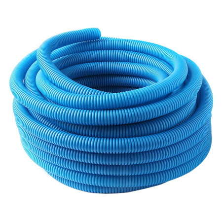 Труба гофрированная (пешель) 18 мм синяя, РБ